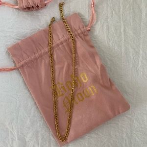 GOLD FIGARO CHAIN NECKLACE